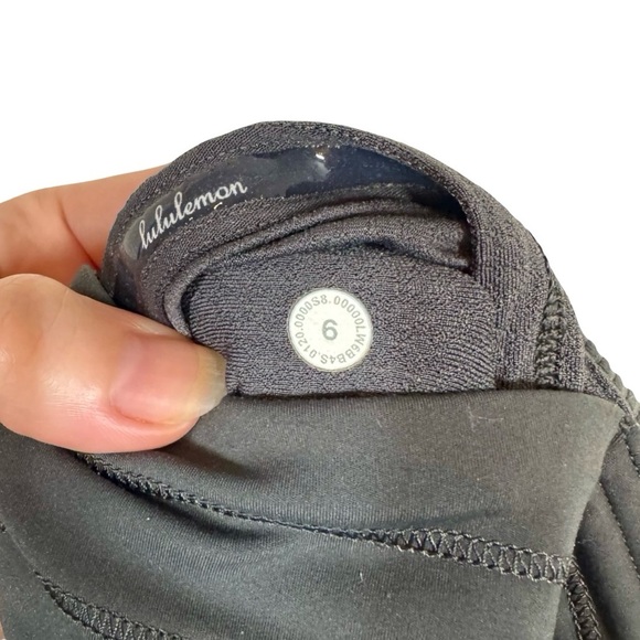 Lululemon Train Free High-Rise Crop 23" Nulux in Graphite Grey W6BB4S - Picture 12 of 12